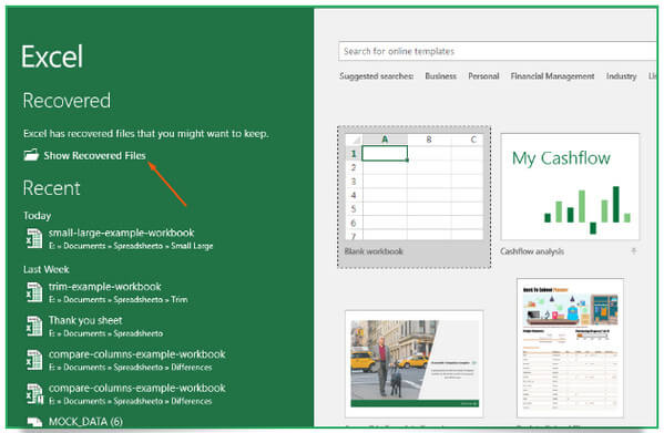 Localizar arquivo do Excel