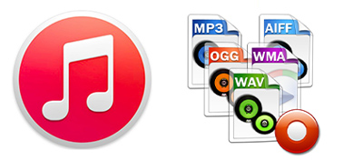 Formatos de música suportados pelo iTunes
