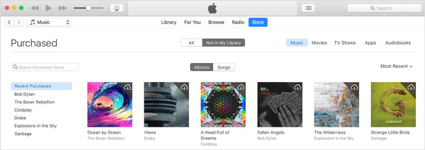 A música comprada do iTunes NÃO está sendo reproduzida