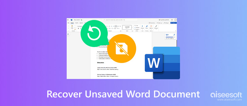 Recuperar uma palavra não salva