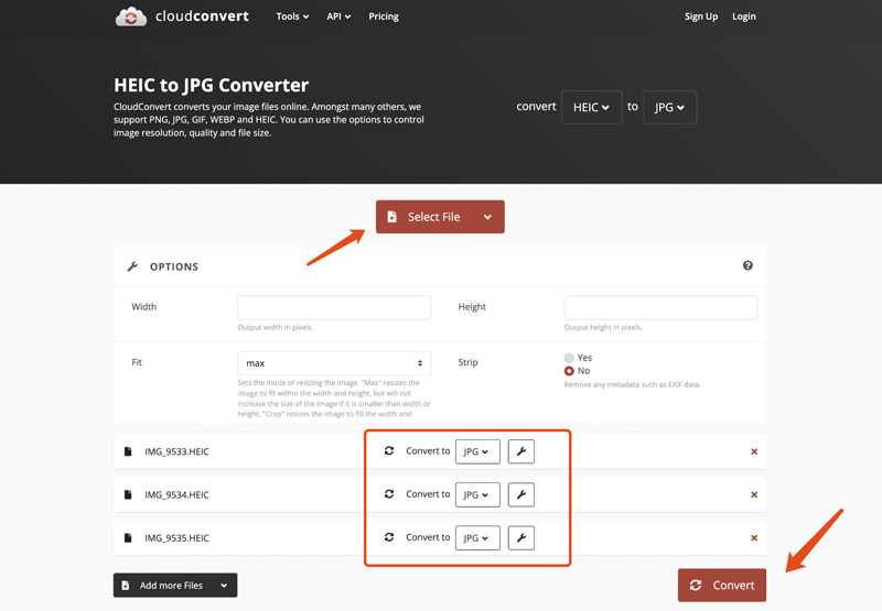 Batch Convert Heic to JPG Online Cloudconvert