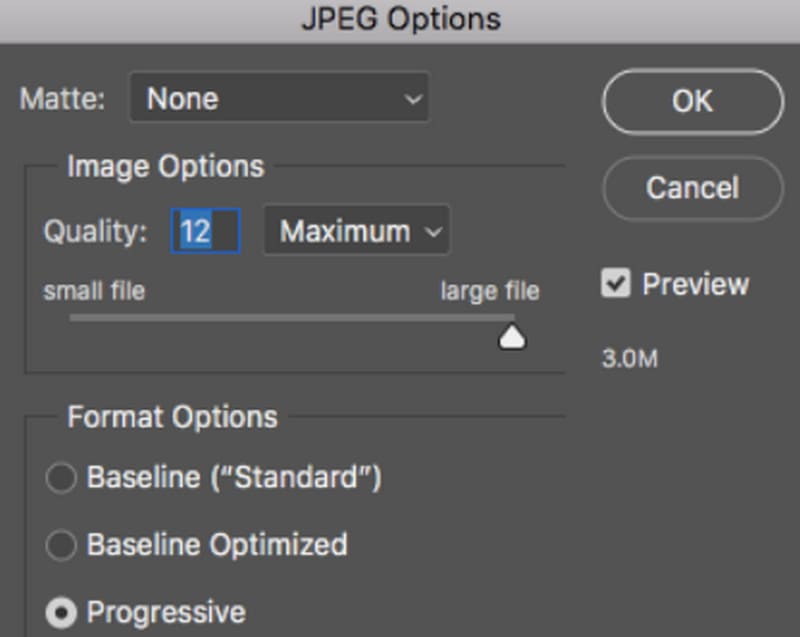 Jpg Options