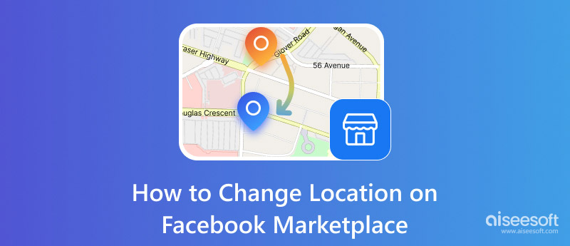 Alterar localização no Facebook Marketplace