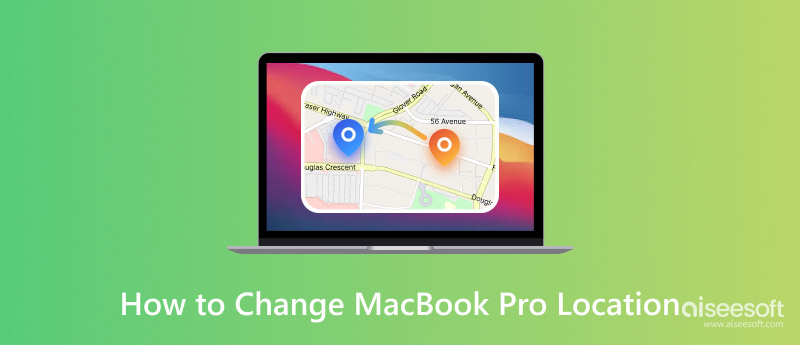 Alterar localização do Macbook Pro