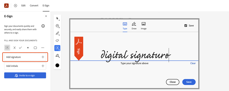 Crie uma assinatura digital no Adobe Acrobat