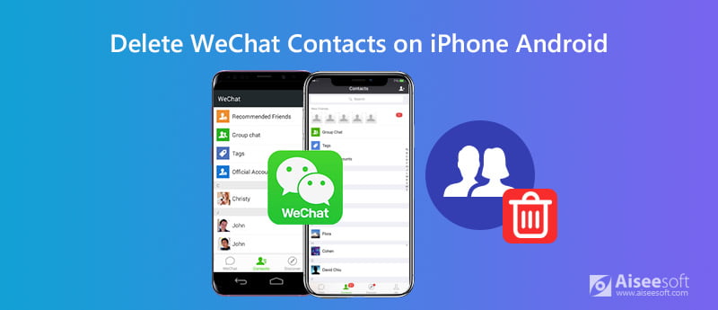 Excluir contatos do WeChat