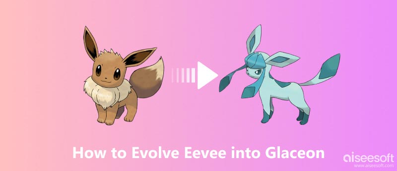 Eevee em Glaceon