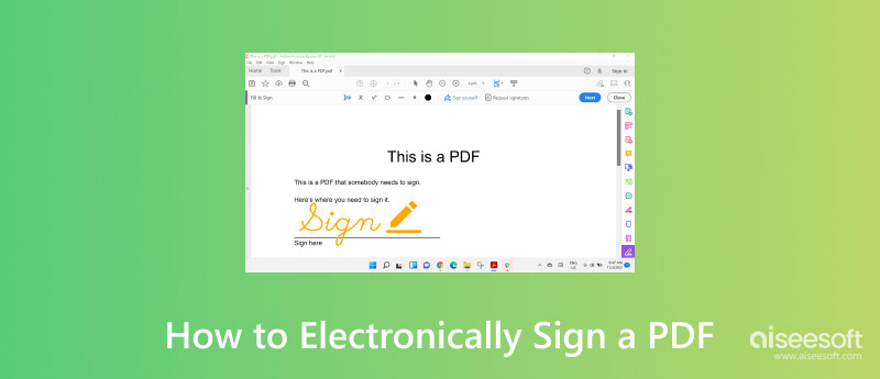 Assinar Eletronicamente Um PDF