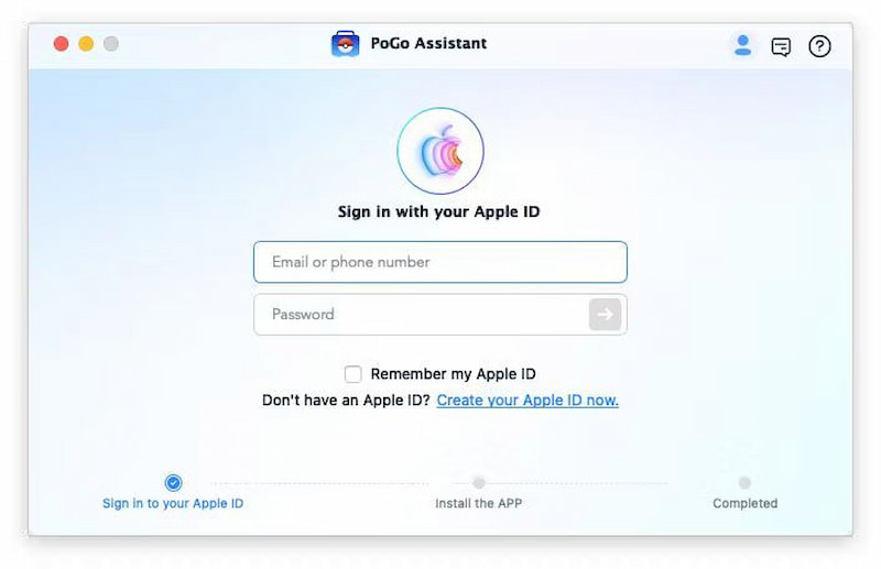 faça login com ID Apple