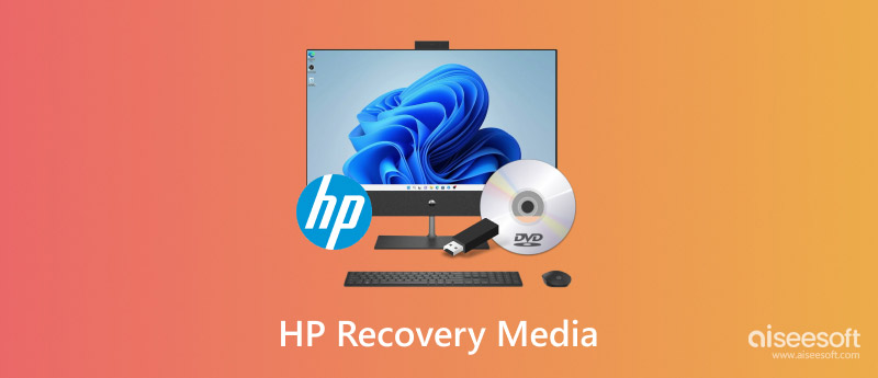 Mídia de recuperação HP