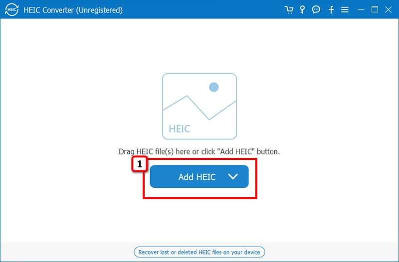 Importar HEIC para converter