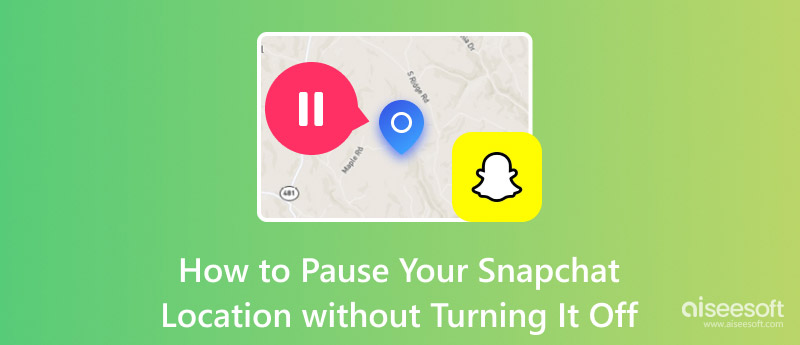 Pause sua localização no Snapchat sem desligá-lo