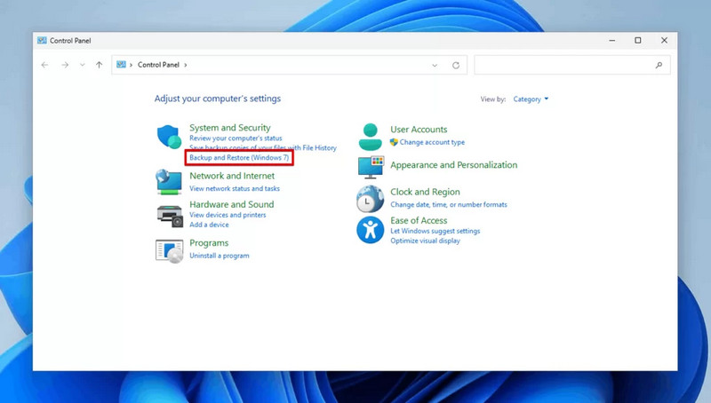 Backup e Restauração