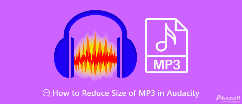 Reduza o tamanho do MP3 Audacity