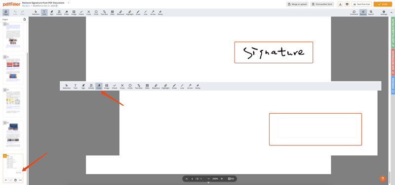 Apagar Assinatura Em PDF Online Pdffiller