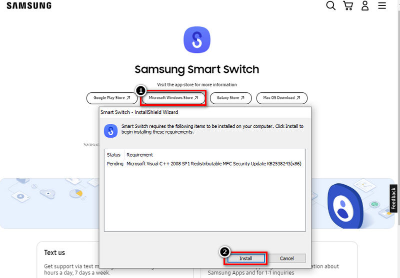 Install And Launch Smart Switch