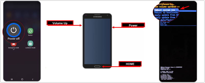 Reinicialização total do Samsung Android