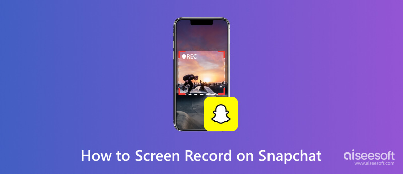 Gravação de tela no Snapchat