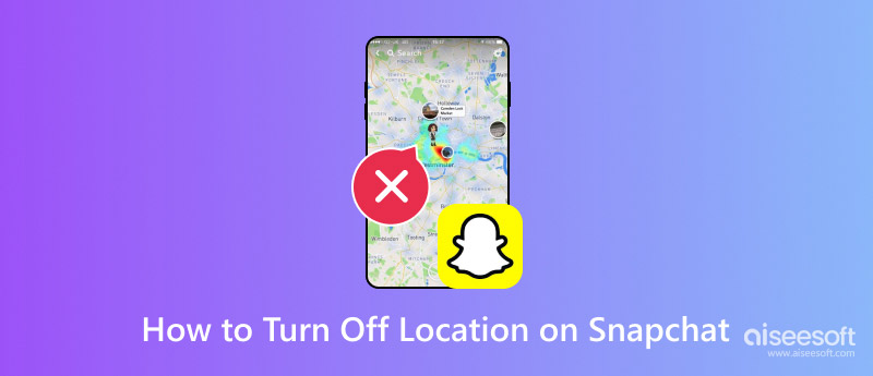 Desativar localização no Snapchat