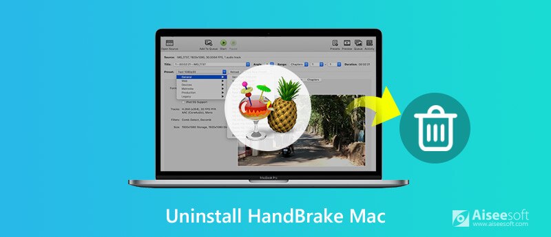 Desinstalar o HandBrake