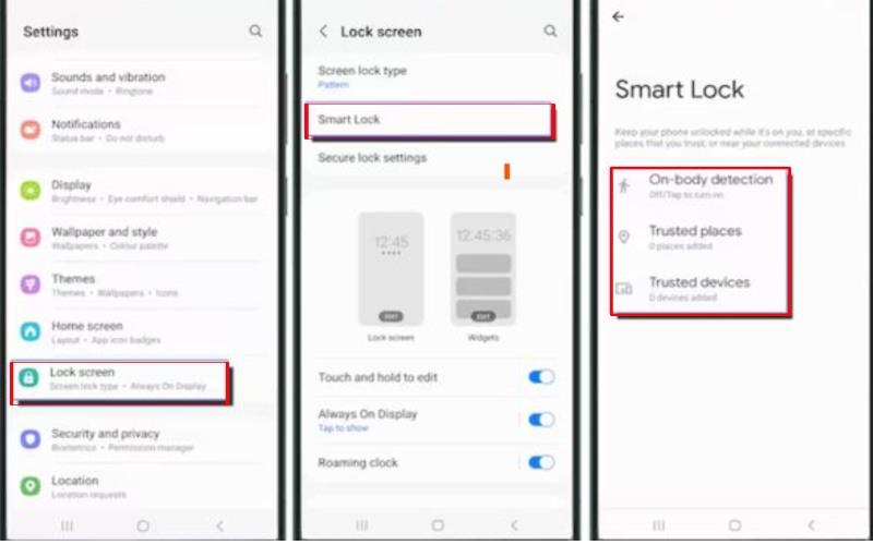 Unlock Using Smart Lock