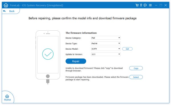 Recuperação do Sistema iOS