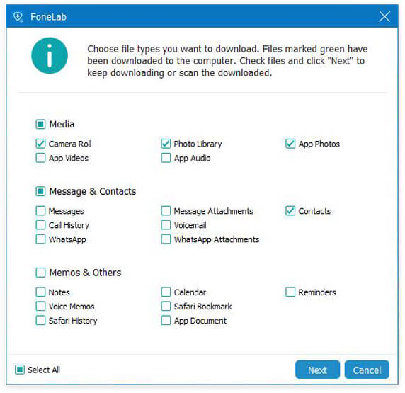 Verificar backup do iCloud