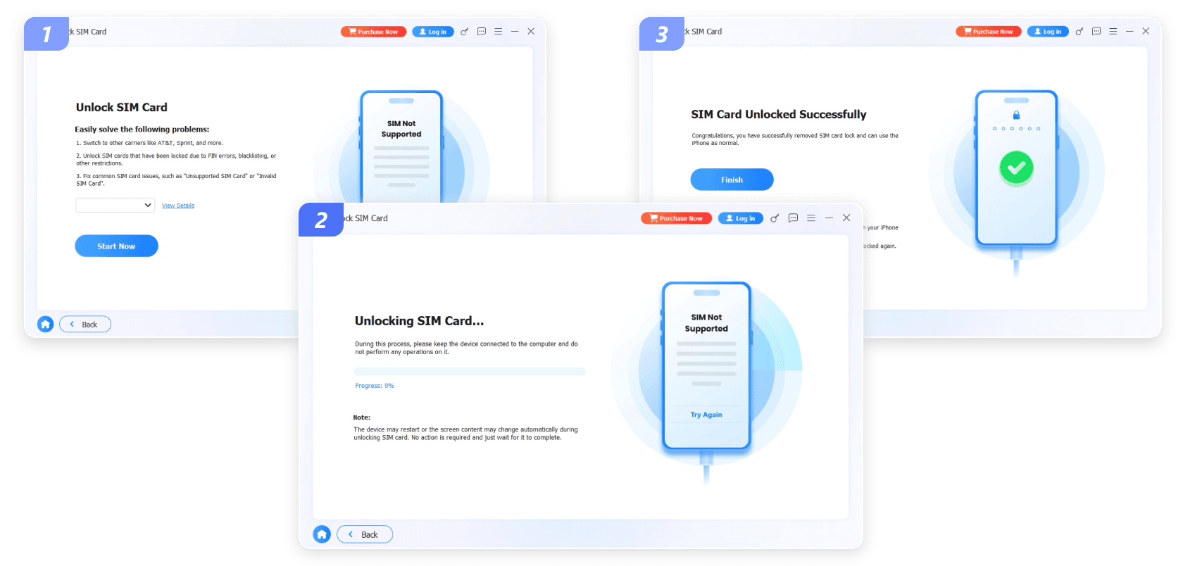 Desbloquear cartão SIM