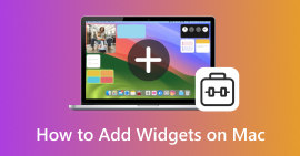 Adicionar widgets no Mac