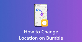 Como mudar de localização no Bumble