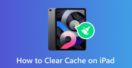 Limpar cache no iPad