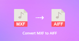 Converter MXF para AIFF