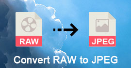 Converter RAW para JPEG