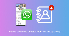 Baixe contatos do grupo WhatsApp