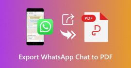 Exportar bate-papo do WhatsApp para PDF