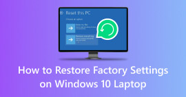 Como restaurar as configurações de fábrica no laptop Windows 10