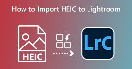 Importar HEIC para o Lightroom