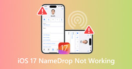 iOS 17 Namedrop Not Working