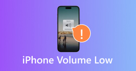 Volume do iPhone baixo