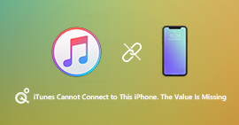 O iTunes não pode se conectar a este iPhone