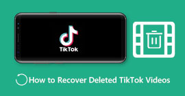 Recuperar vídeos TikTOk excluídos