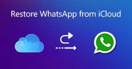 Restaurar WhatsApp do iCloud