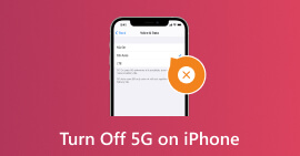 Desligue 5G no iPhone