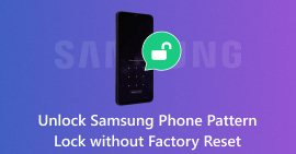 Unlock Samsung Phone Pattern Lock without Factory Reset