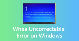 Corrigir WHEA_UNCORRECTABLE_ERROR