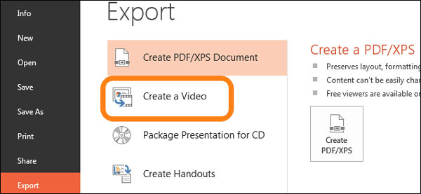 Exportar PowerPoint