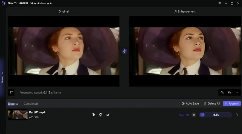 Avclabs Video Enhancer AI Old Video Restoration