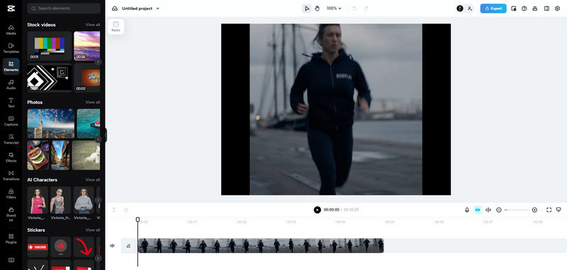 CapCut AI Video Stabilizer Online