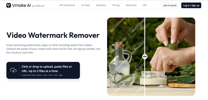 Vmake AI Video Watermark Remover