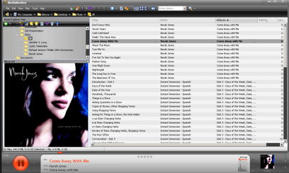 Organizador de música MediaMonkey